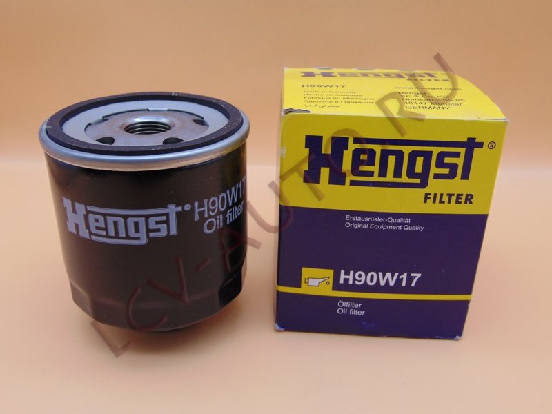 Фильтр масляный Seat, Skoda, VW + Polo - HENGST (артикул: H90W17)
