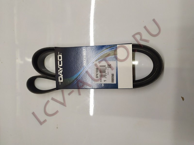Ремень поликлиновой 6PK1698 +F30 - DAYCO (артикул: 6PK1698)