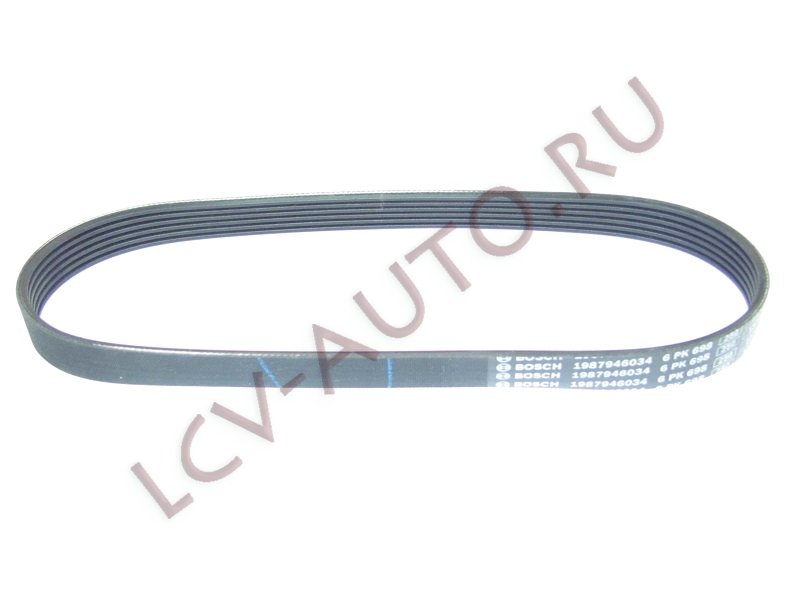 Ремень 6PK698 - BOSCH (артикул: 1 987 946 034)