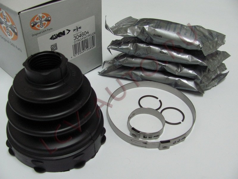 Пыльник ШРУС внутренний к-т - GKN (артикул: 304604)