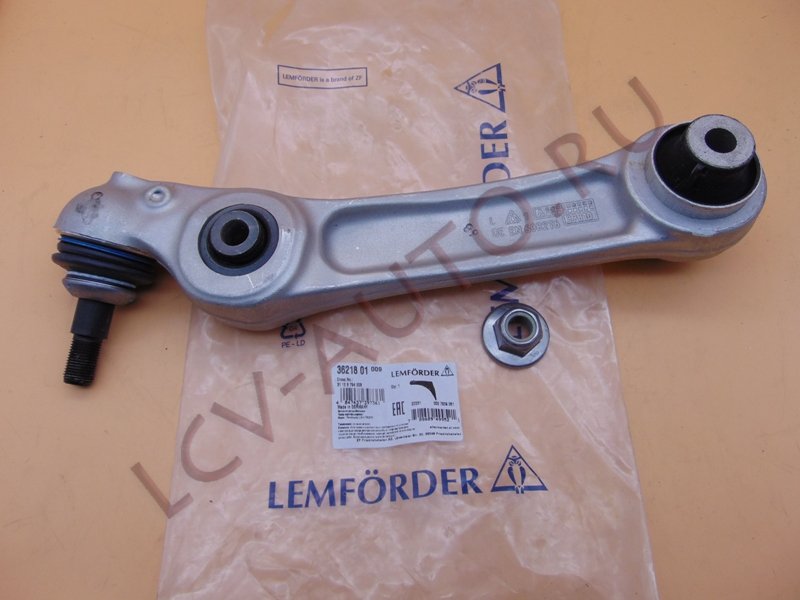 Рычаг передний левый нижний +F10 - LEMFORDER (артикул: 36218)
