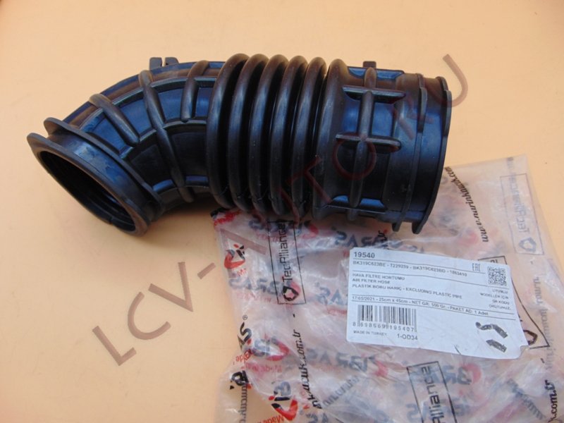 Патрубок воздушного фильтра - IBRAS (артикул: 19540)