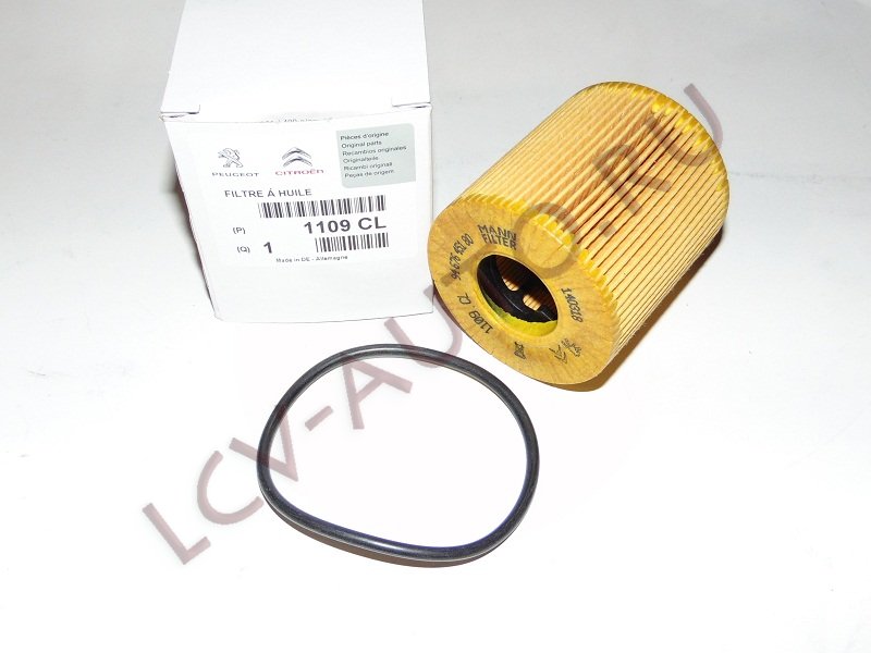 Фильтр масляный 2.2/2.4 FORD - PEUGEOT-CITROEN (артикул: 1109CL)