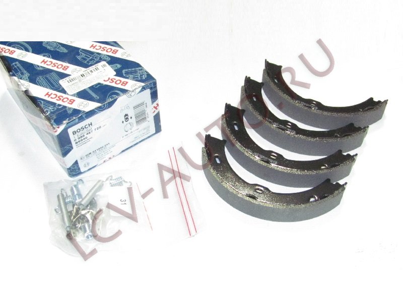 Колодки ручного тормоза - BOSCH (артикул: 0986487720)