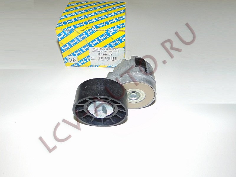 Ролик генератора натяжной 2.3 IVECO - SNR/NTN (артикул: GA358.03)
