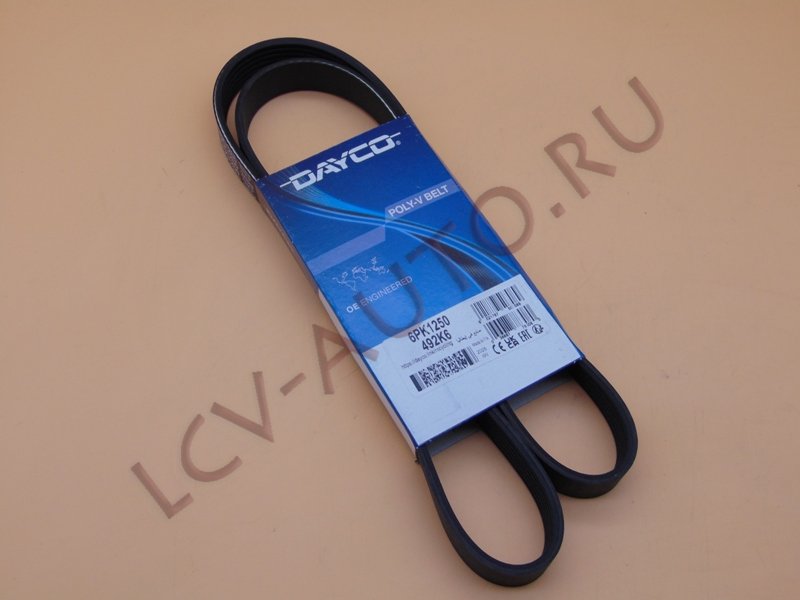 Ремень поликлиновой - DAYCO (артикул: 6PK1250)