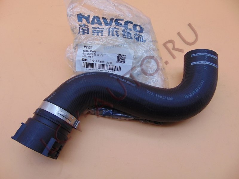 Патрубок радиатора - NAVECO (артикул: 5802058445)
