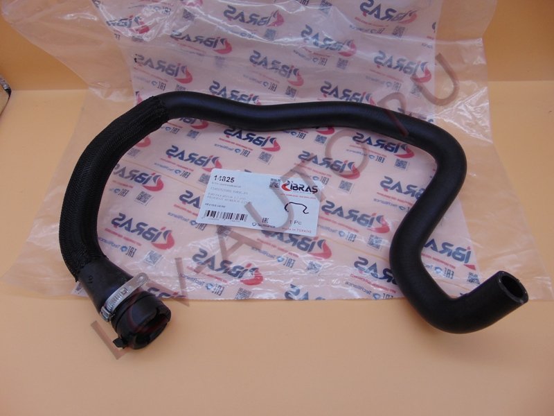 Патрубок отопителя (печки) 2.2 FORD - IBRAS (артикул: 14825)