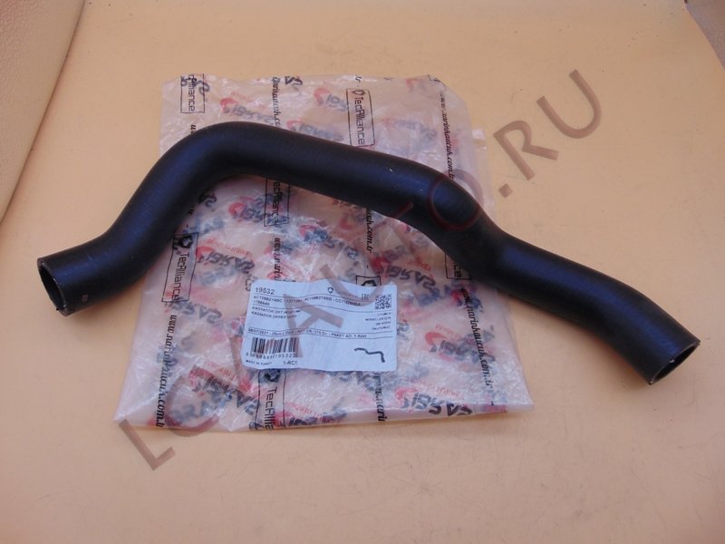 Патрубок радиатора верхний - IBRAS (артикул: 19532)