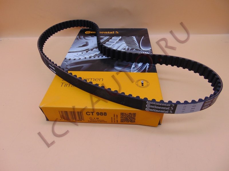 Ремень ГРМ 96*17 (1.4,1.6 8V) - CONTITECH (артикул: CT988)