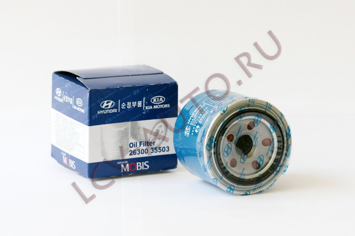 Фильтр масляный - HYUNDAI-KIA (артикул: 26300-35503)