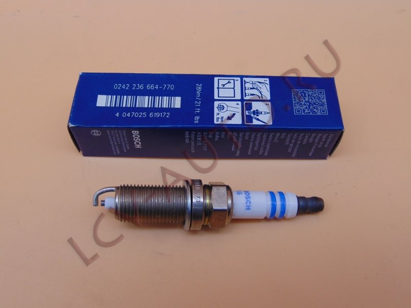 Свеча зажигания - BOSCH (артикул: 0242236664)