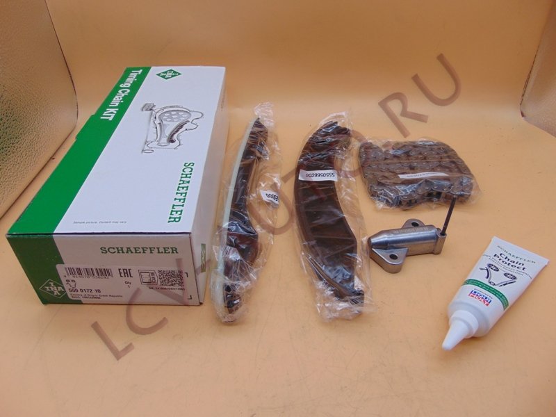 Цепь ГРМ  (к-т цепь,звездочки, натяжитель, башмаки) - INA (артикул: 559 0172 10)