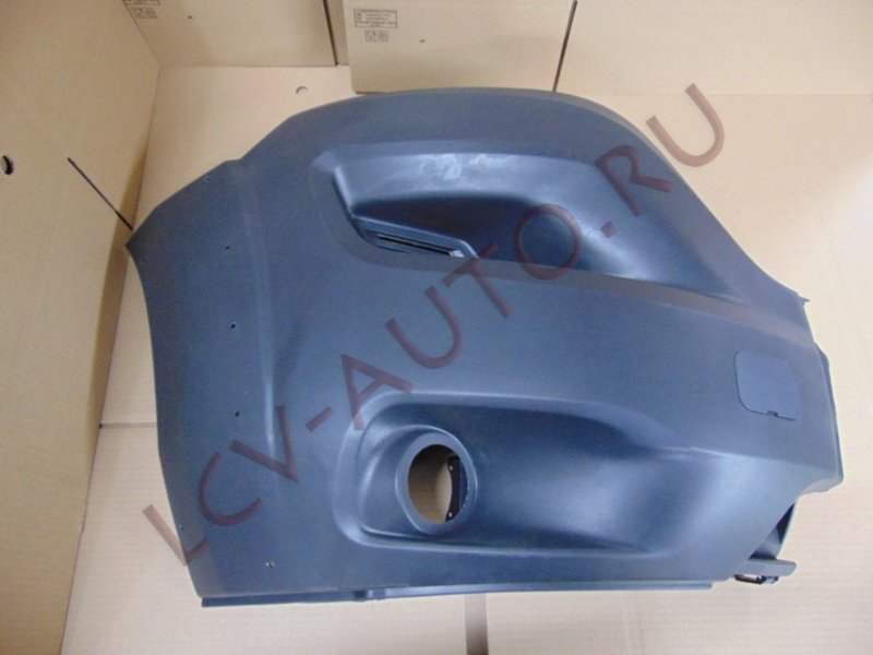 Бампер передний правый под ПТФ (+ отверстия под молдинг) 14- - BSG (артикул: BSG 70-922-059)