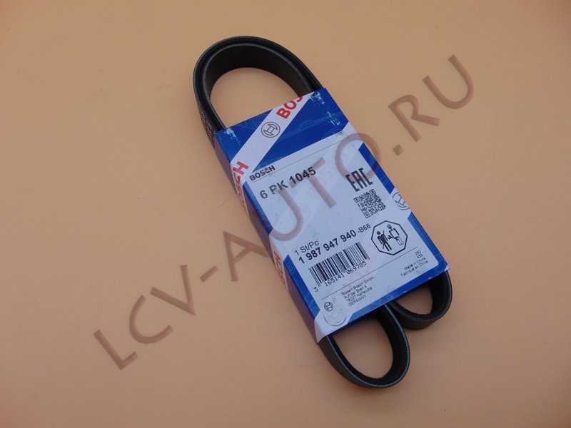Ремень поликлиновой - BOSCH (артикул: 1987947940)