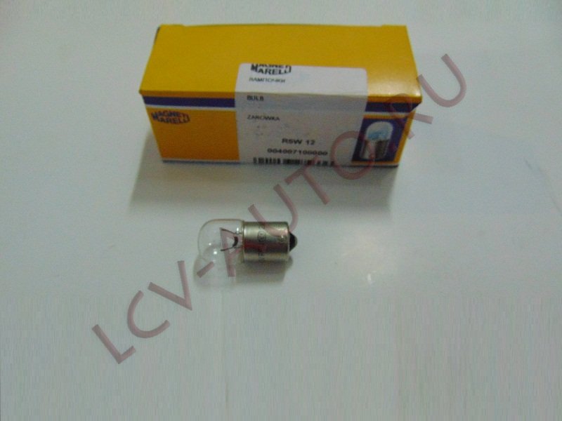 Лампа R5W 12V BA15s - MAGNETI MARELLI (артикул: R5W 12)