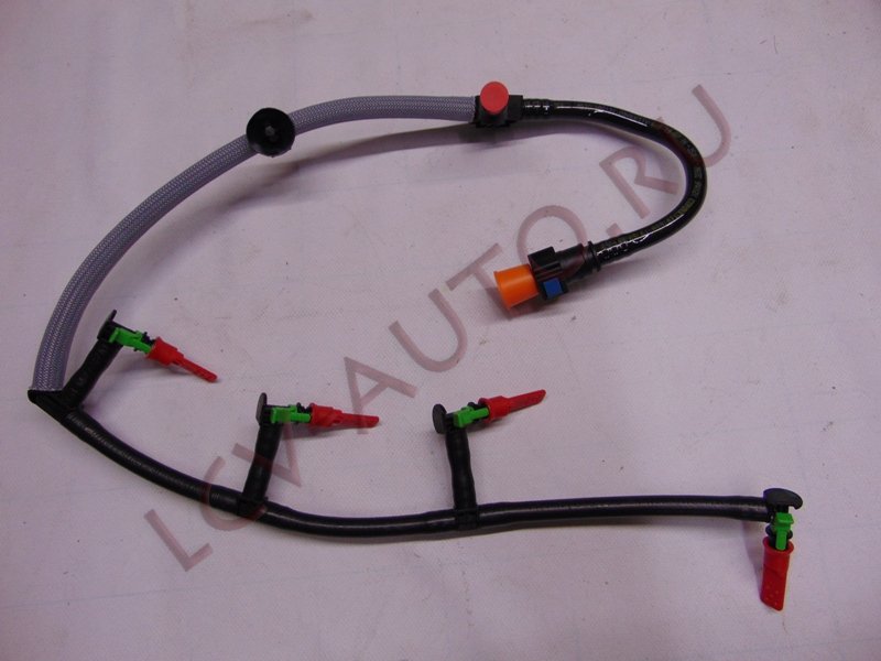 Трубка топливная (обратка с форсунок) 125-155 FORD FWD - PEUGEOT-CITROEN (артикул: 9801197080)