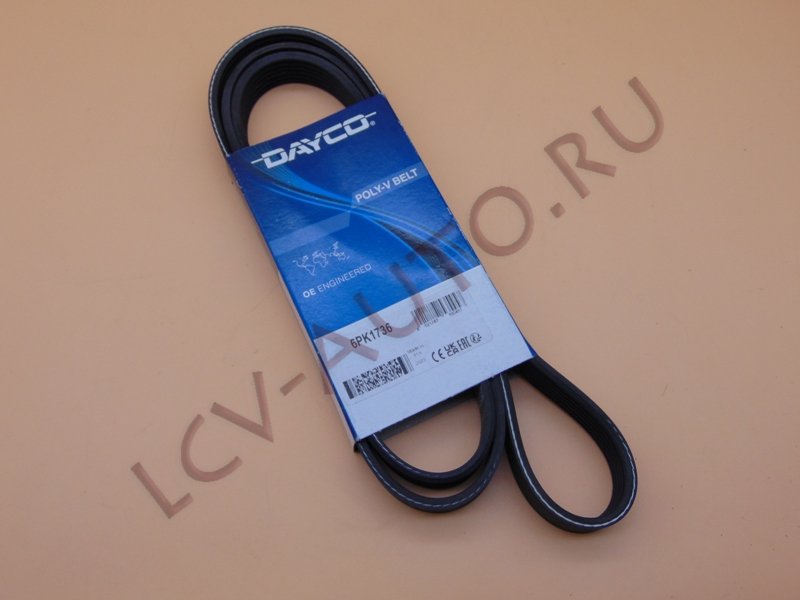 Ремень генератора - DAYCO (артикул: 6PK1736)