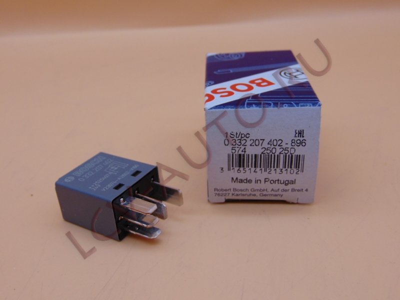 Реле 24V 20A 5 контактов - BOSCH (артикул: 0332207402)