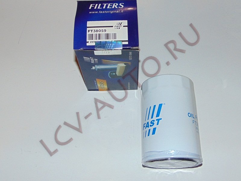 Фильтр масляный (высокий) 2.3/2.8 IVECO - FAST (артикул: FT38059)
