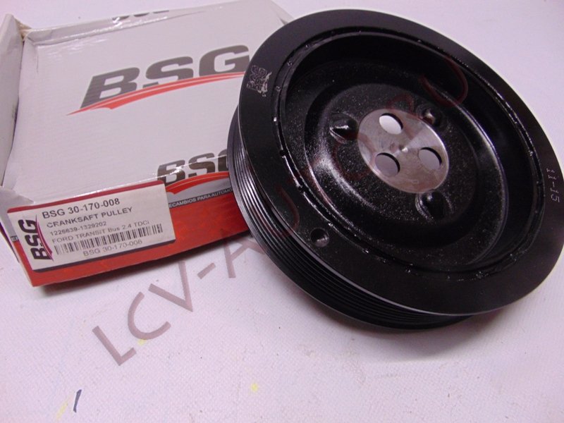 Шкив коленвала 2.2/2.4 FORD RWD без демфера - BSG (артикул: BSG 30-170-008)