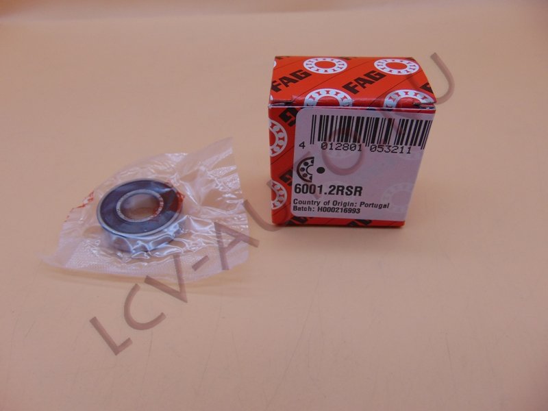 Подшипник 12*28*08 - FAG (артикул: 6001.2RSR)