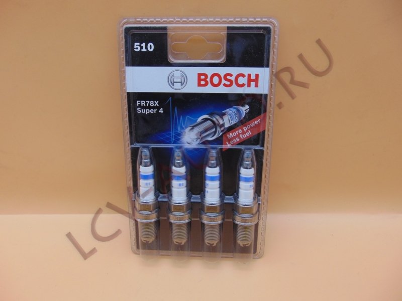 Свеча зажигания к-т 4шт - BOSCH (артикул: 0242232802)