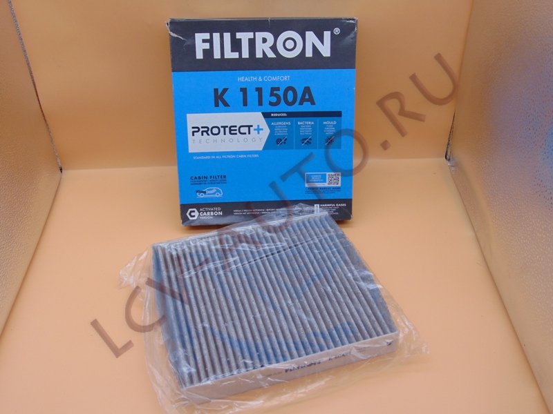 Фильтр салона угольный - FILTRON (артикул: K1150A)