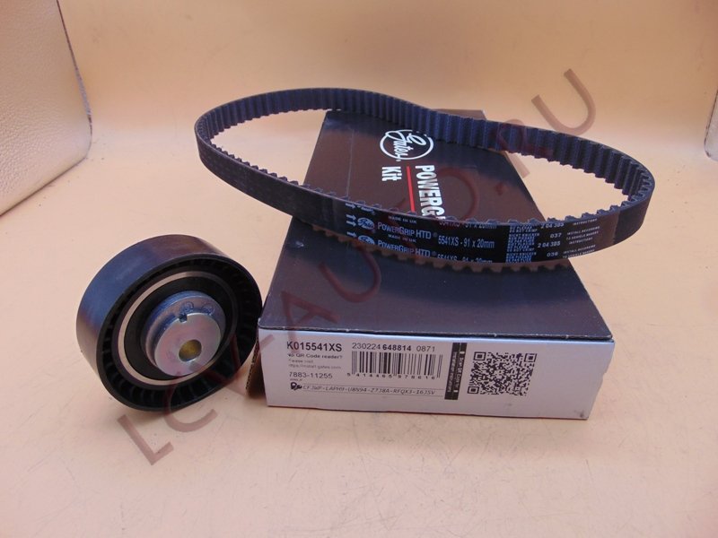 Ремень ГPМ + ролик - GATES (артикул: K015541XS)