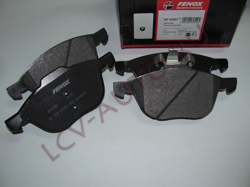 Колодки тормозные передние Ford Focus 2 - FENOX (артикул: BP43001)
