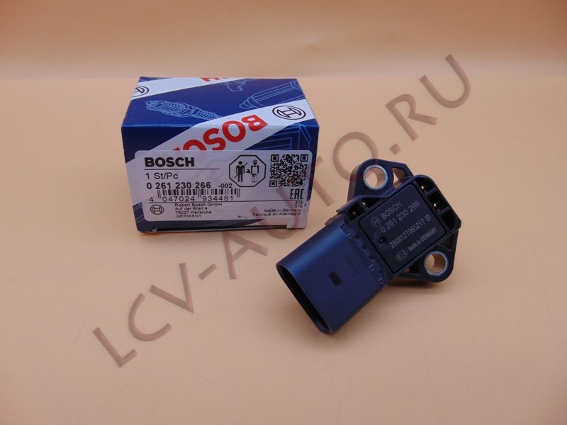 Датчик абсолютного давления - BOSCH (артикул: 0261230266)