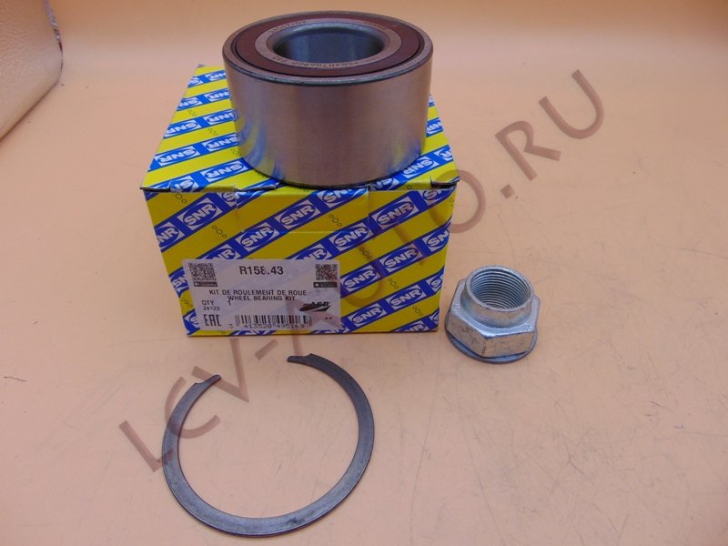 Подшипник передней ступицы +ABS (магнит) - SNR/NTN (артикул: R15843)