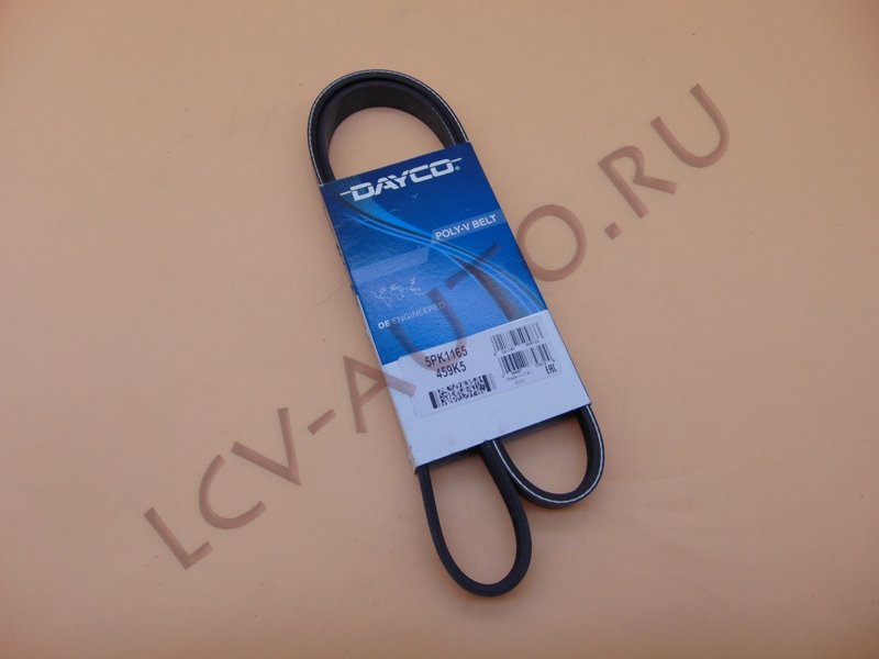 Ремень генератора с кондиционером - DAYCO (артикул: 5PK1165)