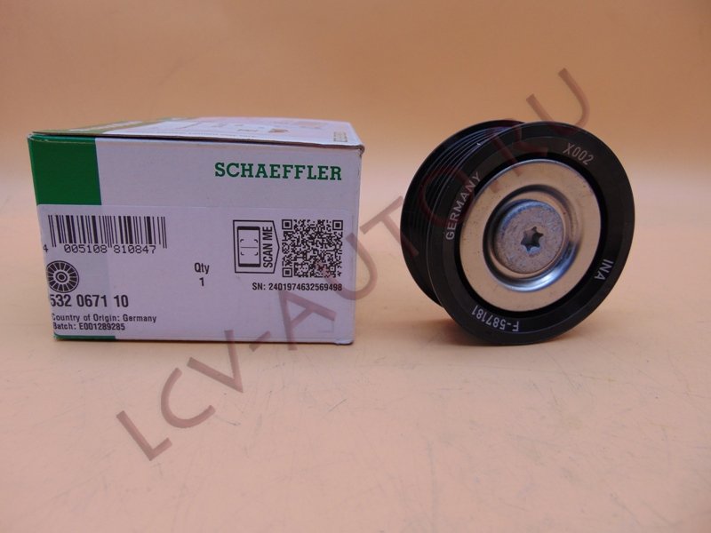 Ролик поликлинового ремня - INA (артикул: 532 0671 10)