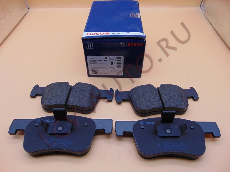 Колодки тормозные передние F - BOSCH (артикул: 0986494689)