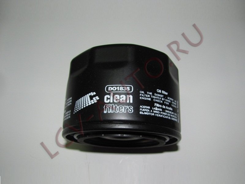 Фильтр масляный (низкий) 2.3/2.8 IVECO - CLEAN FILTERS (артикул: DO1835)