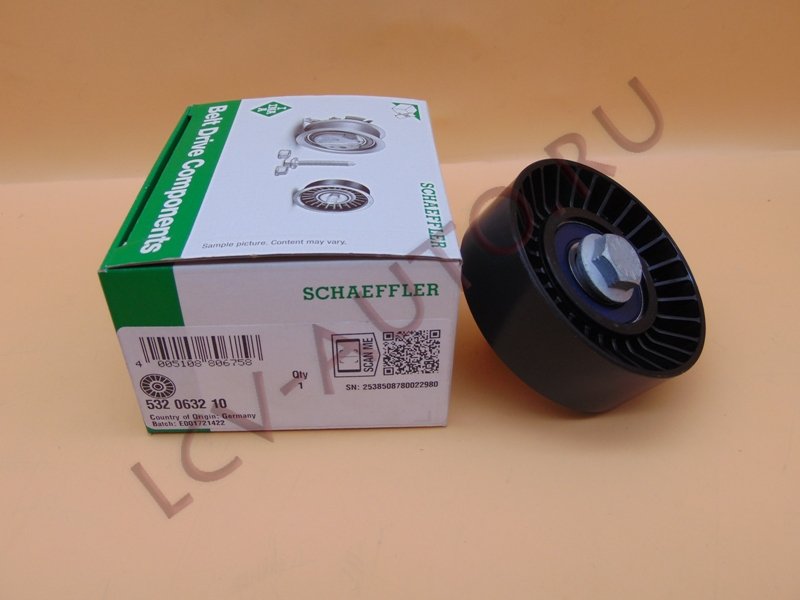 Ролик обводной приводного ремня - INA (артикул: 532 0632 10)