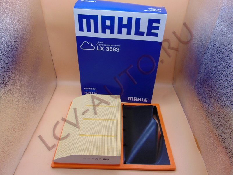 Фильтр воздушный (квадрат) - KNECHT/MAHLE (артикул: LX3583)